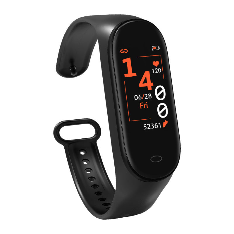 Smart Fitness Bracelet – Waterproof Heart Rate & BP Tracker