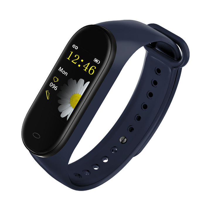 Smart Fitness Bracelet – Waterproof Heart Rate & BP Tracker