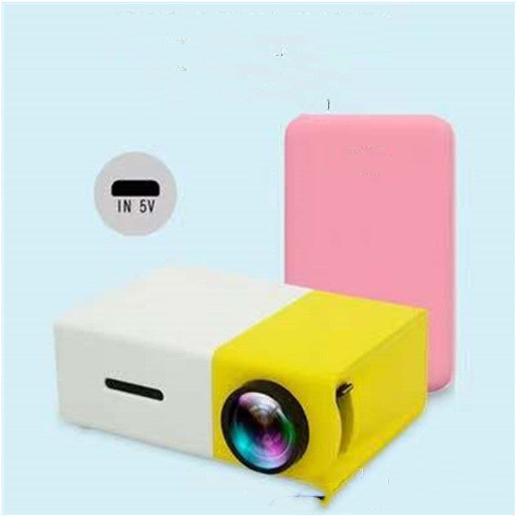 Mini HD LED Portable Projector – Compact Home Cinema for Movies & Gaming